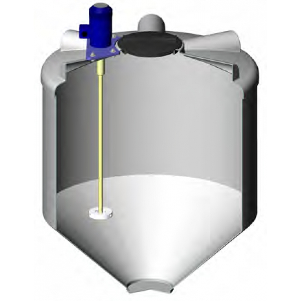 Быстроходный турбинный миксер МиксDSL для Экопром ФМ1000 с комплектом креплений (артикул: 013.0000027)