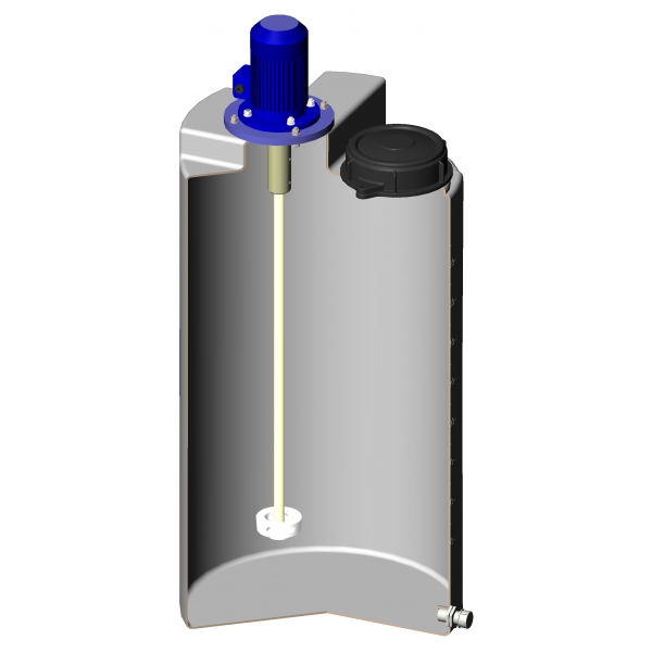 Турбинный миксер МиксDSL для дозировочной ёмкости Анион ДК200 с комплектом креплений (артикул: 011.0000022)